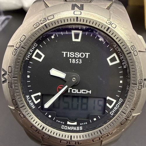 Tissot touch titanium - t-touch, mens