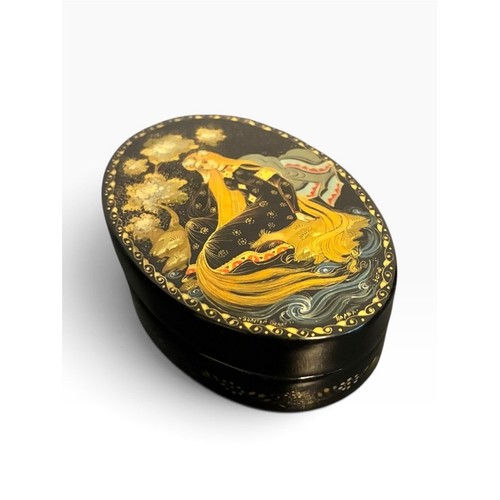 Vintage russian palekh - russian,