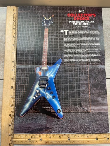 Dimebag darrell pantera guitar - dimebag,