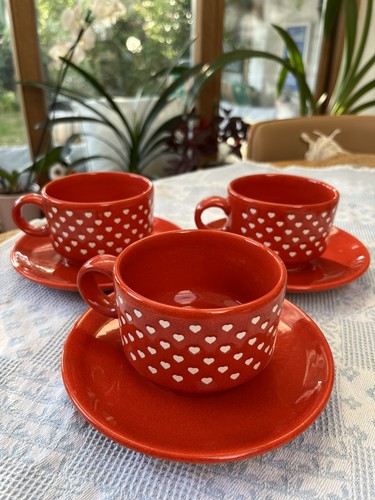 Vintage waechtersbach red and - waechtersbach,