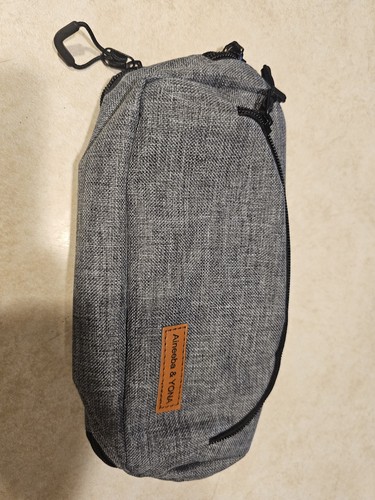 Grey pencil case with - case,