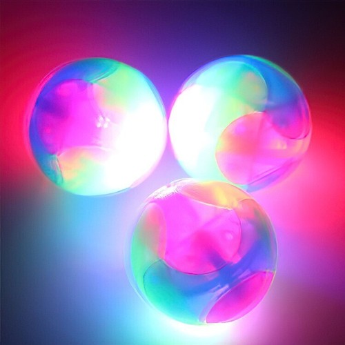 Light flashing elastic ball - up,