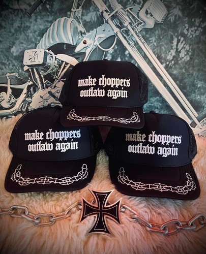 Make choppers outlaw again blk - again,