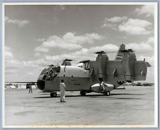 LTV HILLER RYAN XC-142A TILT WING TRANSPORT ORIGINAL MANUFACTURERS PHOTO USAF