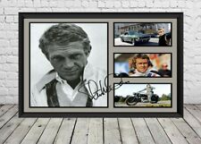 Steve Mcqueen Signed Poster Photo Print Movie Memorabilia