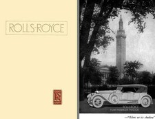 Rolls Royce 1922 - Phaeton 4 &