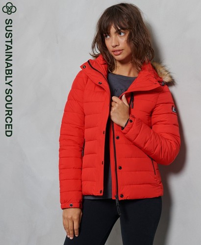 Superdry womens classic faux - superdry,