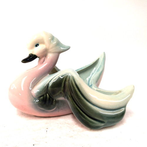 Hull pottery swan planter - pottery,