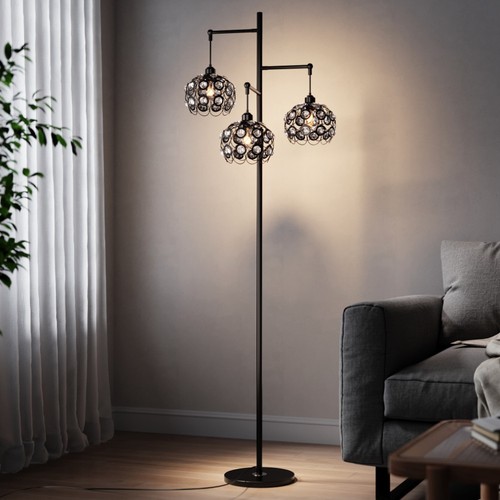 Vintage floor lamp tall - floor,