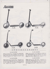 1935 AMERICAN SCOOTERS/TRIKES