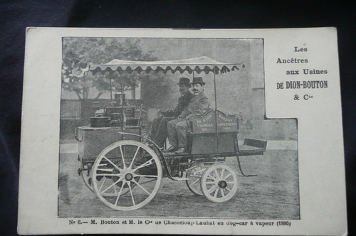 Dion bouton early car printed - early,