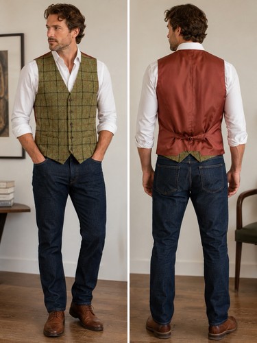Jack orton waistcoat mens - mens,