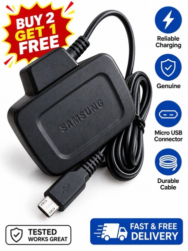 Pin mains micro usb wall - pin, uk