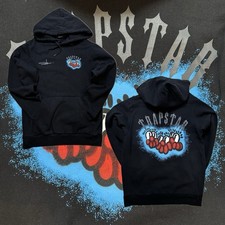 Trapstar x Slawn hoodie in black. | Large | same day postage