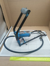 Vintage Halfords Branded (Aerite) Foot Pump Tyre Inflator, Car Van Bike Tool Kit