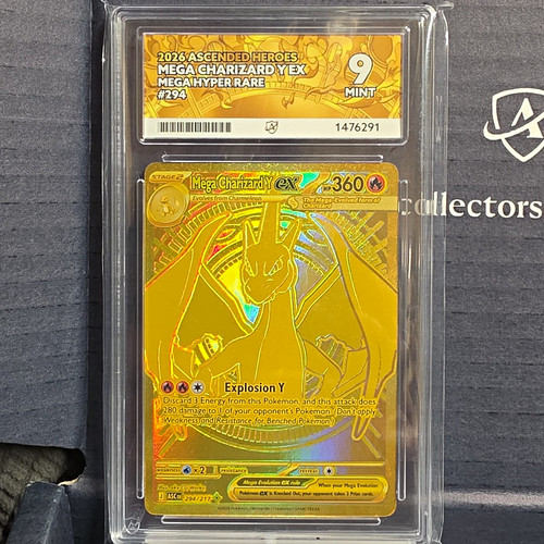 Ace mega charizard - mega, ex