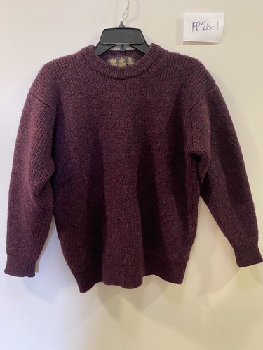 Barbour wine heavyweight wool - wine,