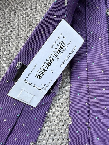 Paul smith silk purple rabbits - purple,