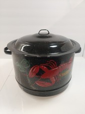 Lobster Pot Black 13" BOILER