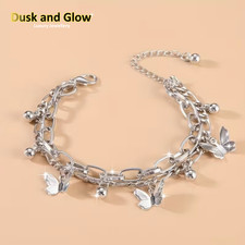 Silver Butterfly Charm