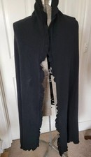 Large Black Soft Lambswool