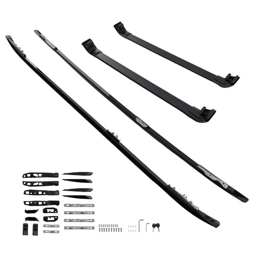 Black roof rails - black,