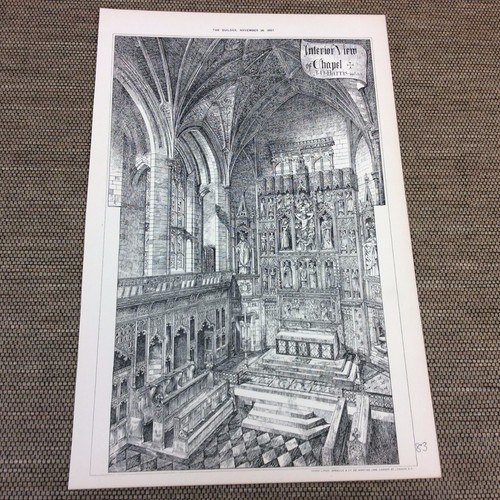 Original architects print - original,