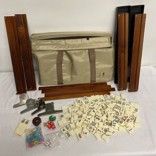 Vintage mahjong travel - mahjong,