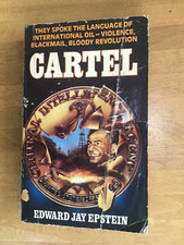 CARTEL - BY EDWARD JAY EPSTEIN - ARROW BOOKS PAPERBACK - 1979 