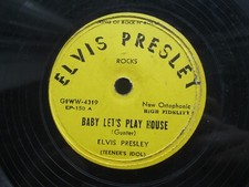 ELVIS PRESLEY 78 RPM BABY