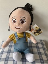 Despicable Me 3 Plush Soft Toy Doll Agnes Orphan Girl - Original Tag - Approx 12