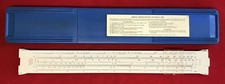 Vintage Blundell Slide Rule Boxed Surveying Made England S143-10