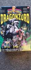 Power Rangers Dragonzord (Bandai 1993) – Boxed with Green Ranger Figure –Vintage
