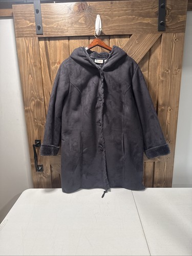Coat faux suede - faux, jacket