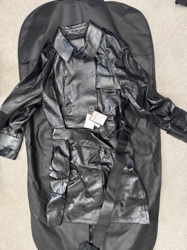 Massimo dutti leather jacket - massimo,