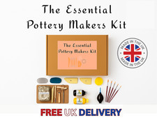 Ultimate Pottery Making Kit Adults & Kids with Tools & Air-Dry Clay Arts Crafts
