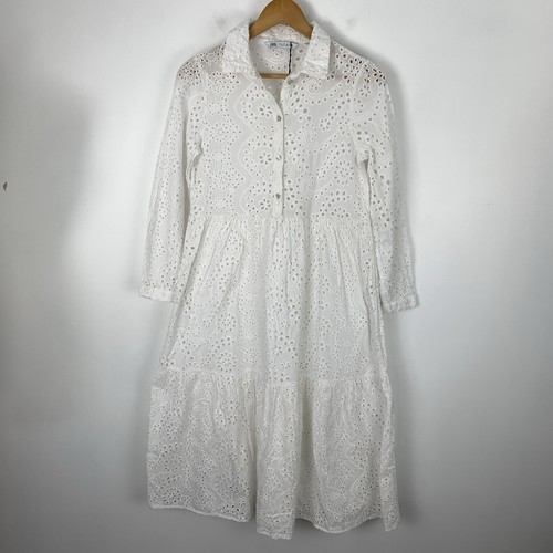 Zara broderie anglaise dress - anglaise,