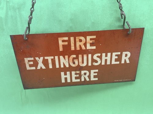 Vintage fire extinguisher - vintage,