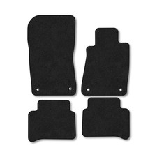 Mercedes E-Class 2002-2008 [W211] Car Mats Black Carpet Tailored Fit Easy Clean