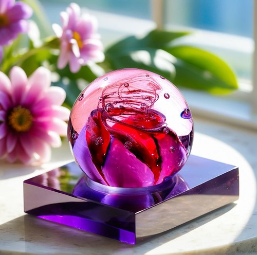 Caithness glass paperweight - glass,