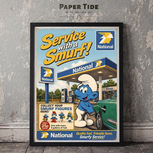 The smurfs national petrol - smurfs,