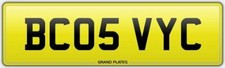 Victor vicky number plate bc05 - victor,