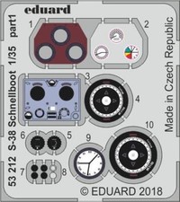 Eduard 53212 1:35 Schnellboot