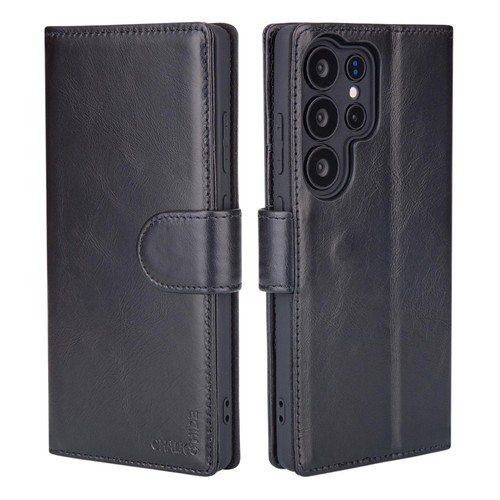 Real leather book - real, wallet