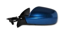 Peugeot 307 SW CC (00-08) Left Side Electric Heated Door Mirror Delft Blue KMP