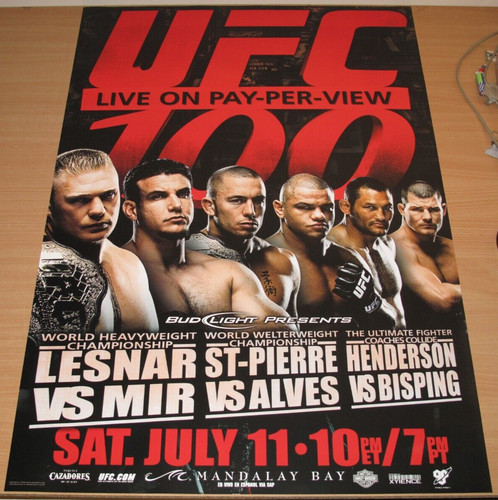 Ufc 100 original poster - 100,