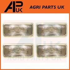 4x Front Roof Cab Work Light Lamp for John Deere 4840 4850 4955 6010 Tractor