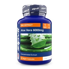 Zipvit Aloe Vera  Extract 6000mg, High Strength Softgel Capsules