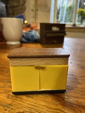 Miniature Wooden Sideboard for Dolls House Craftsman Art Deco Style Furniture