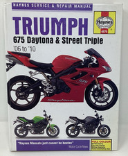Triumph 675 Daytona & Street Triple (06-10) Haynes Repair Manual